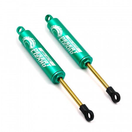 Yeah Racing 110mm Desert Lizard Two Stage Internal Spring Damper Pair Green For Crawler (2)