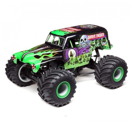 Losi LMT 4X4 Solid Axle Monster Truck RTR, Grave Digger