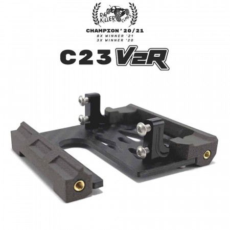 ProCrawler Flatgekko™ C23 V2/V2R X-Low™ Horizontal CMS Servo Mount