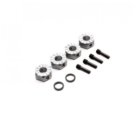 Axial SCX6: 17mm Hex Set with Pins (4)