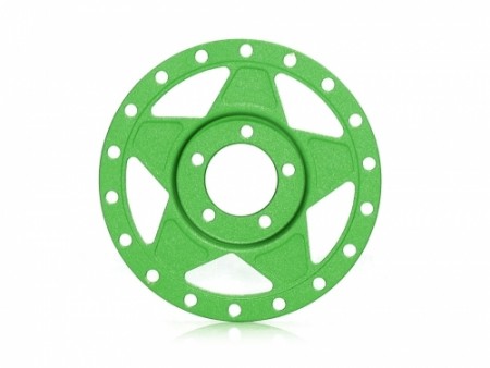 Boom Racing ProBuild™ 1.9in Alum RTS Faceplate (1) Matte Green