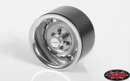 RC4WD Rally 1.9in Beadlock Wheels (Silver) (4)