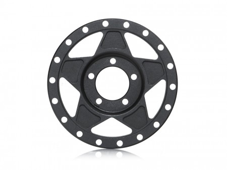 Boom Racing ProBuild™ 1.9in Alum RTS Faceplate (1) Matte Black