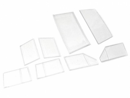 Team Raffee Co. Body Window Glass Replacement For Cherokee XJ Hard Body TRC/302206