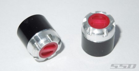 SSD M5 Scale Locking Hubs (Red)