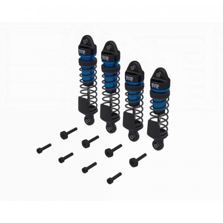 ARRMA Shock Set, Front/Rear Assembled, TBC cSt Oil, Blue (4Pcs): MINI