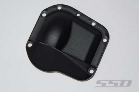 SSD Pro44 HD Metal Diff Cover (Black)