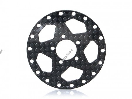 Boom Racing ProBuild™ CFS5 Carbon Fiber Faceplate (1) Black