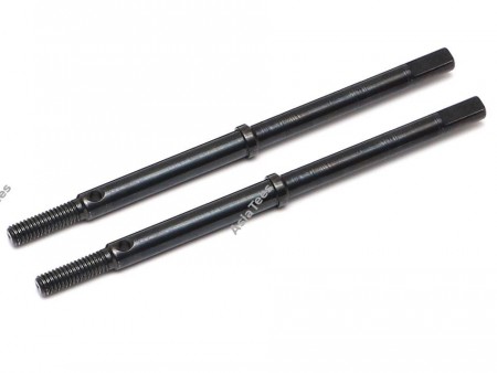 Boom Racing BADASS™ Ultra Hard Steel Rear Shaft for BRX70 PHAT Axle #BRLC7023 (2pcs) Black
