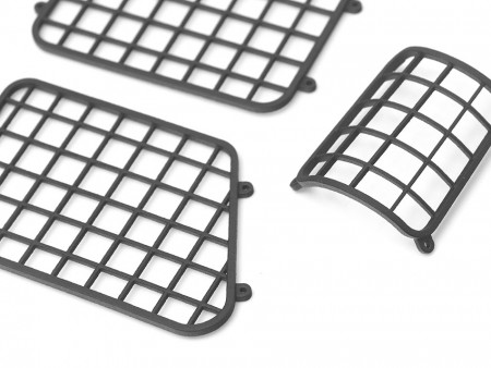 Boom Racing B3D™ Nylon Front and Rear Window Guard for TRC D110 Pick-Up for BRX02