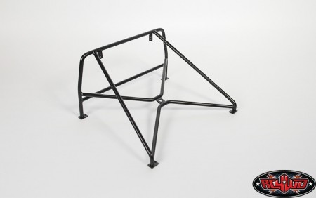 CC Hand Roll Bar Rack w/Spare Mount for RC4WD Chevy Blazer Body (Black)