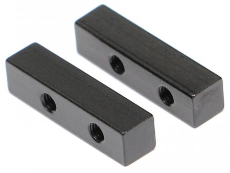 Team Raffee Co. Aluminum Servo Mount for Defender D90/D110 Black for TRC-D110