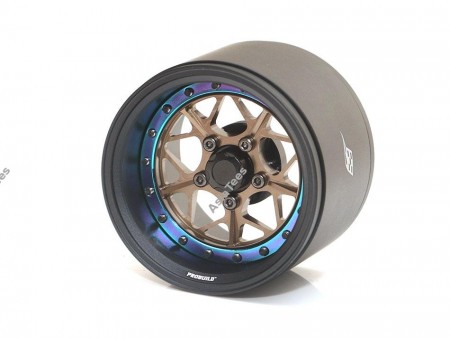 Boom Racing ProBuild™ Steel Lock Ring (1) Neo Chrome