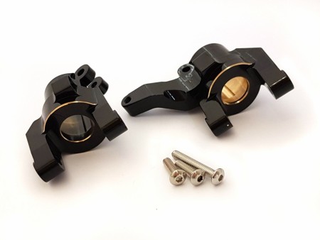 Hobby Details Brass CNC C-Hubs Set for Axial SCX6 (2)