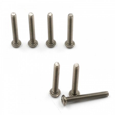 Yeah Racing Titanium G2 Hex Socket Button Head Screws M3 x 22mm 10pcs