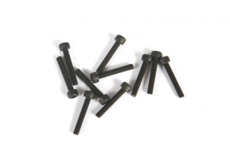 Axial M2.6x18mm Cap Head (Black) (10pcs) AXIC3400