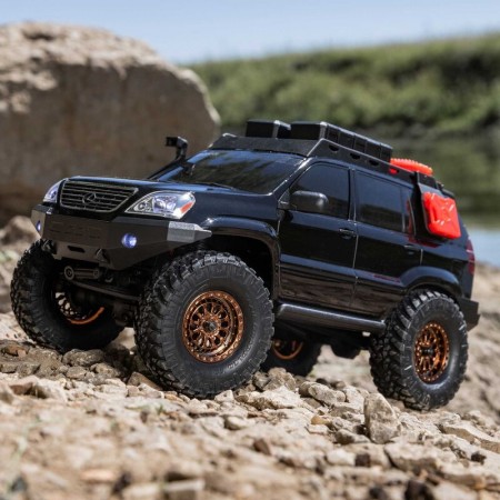 Axial 1/24 SCX24 Lexus GX 470 4X4 Rock Crawler RTR, Black