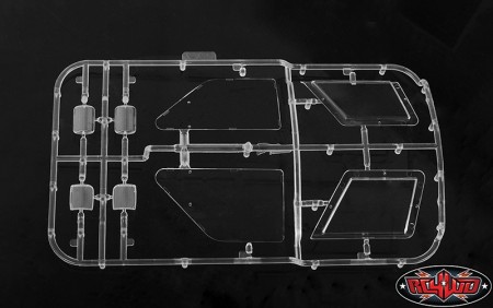 RC4WD 1985 Toyota 4Runner and 1987 Toyota XtraCab Clear Parts (B)