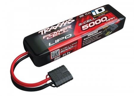 Traxxas Li-Po Battery 3S 11,1V 5000mA 25C iD-connector (155mm) TRX2872X