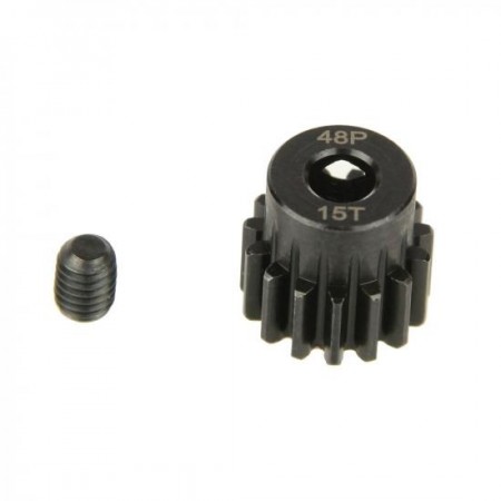 RADIENT PINION GEAR, 48P, STEEL 15T