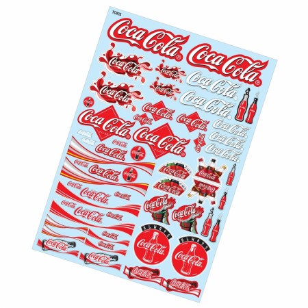 Team C 1/10 Coca-Cola Sticker A4