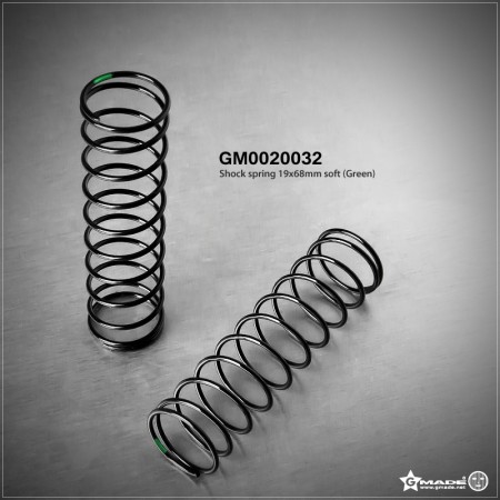 Gmade Shock Spring 19x68mm Soft Green (2)