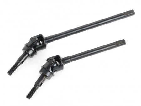 Boom Racing BADASS™ Steel Universal Driveshaft (2pcs) for BRX90 PHAT™ Straight Axle (Offset) for BRX02