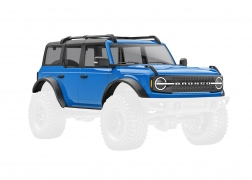 Traxxas Ford Bronco Body, complete, blue, TRX-4M Bronco