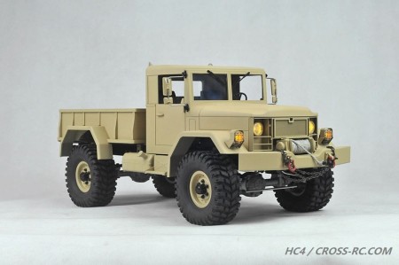 Cross RC HC-4 1/12 4x4 Skala Off Road Militær Lastebil KIT