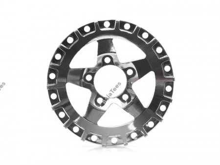 Boom Racing ProBuild™ Alum SS5 Faceplate (1) Chrome