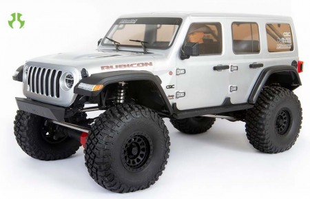 Axial SCX6 Jeep JLU Wrangler: 1/6 4wd RTR Silver