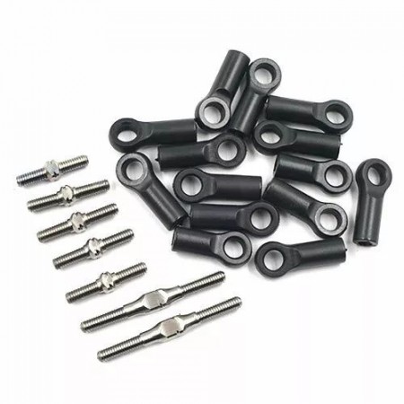 Yeah Racing 64 Titanium Tie Rod Turnbuckle Set For Tamiya M08