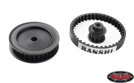 CCHAND Belt Drive Kit for Traxxas TRX-4 and TRX-6