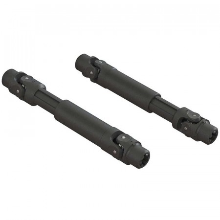 Arrma Composite Rear Slider Driveshaft Set: 4x4 