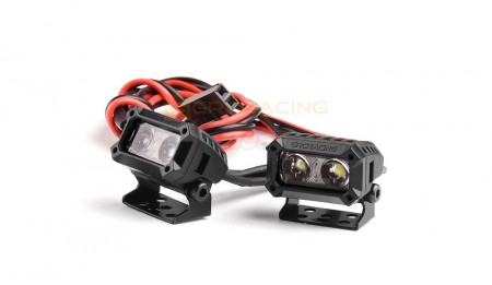 GRC 18mm PIAA Lens Square Spotlight for RC Crawler (2)