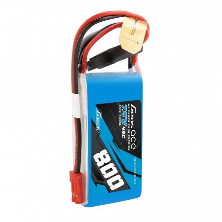 2s   800mAh - 45C - Gens Ace G-Tech JST