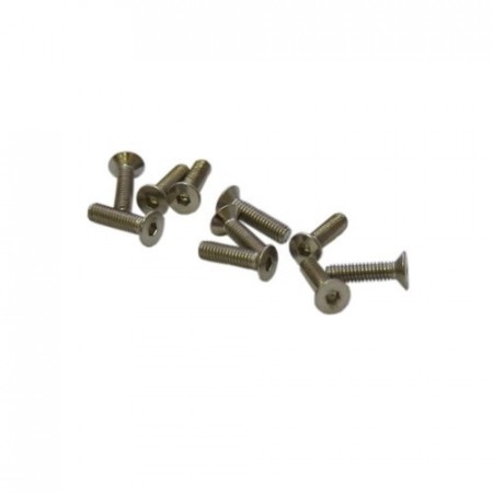 M2.5x10mm Flat Head Screw (10pcs)