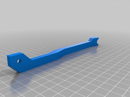 3D-print Scx6 Honcho Karosseri støtte Lang 238mm