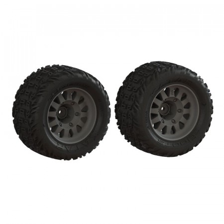 Arrma dBoots 'Katar' Tire Set Glued (2)