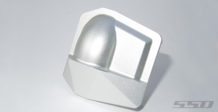 SSD HD Aluminum Diff Cover for SCX6 (Silver)