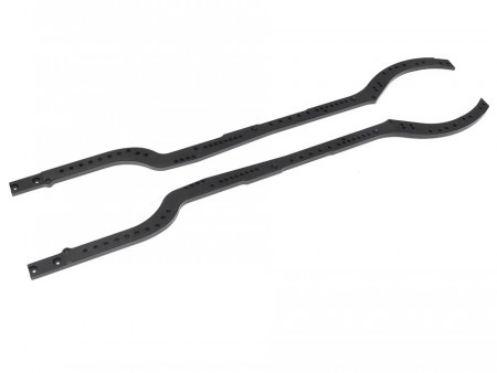 Boom Racing 6mm CNC Aluminum Chassis Rail (Left and Right) for BRX02