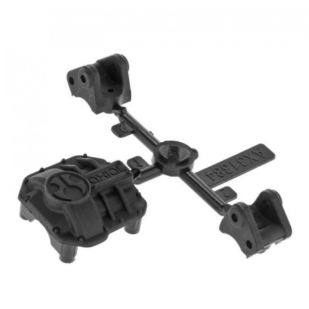 Axial AR44 Diff Cover and Link Mounts Black