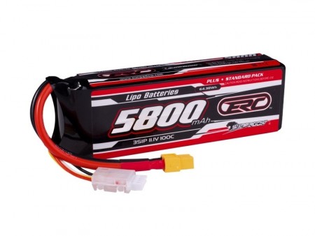 3s 5800mAh - 100C - Sunpadow ERC LiPo - XT90