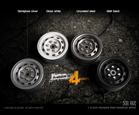 Gmade 1.9in SR02 Beadlock felg (2)