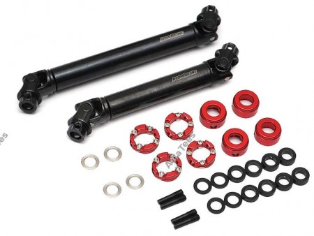 Boom Racing BADASS™ HD Steel Center Drive Shaft Set for MST CFX / CMX / CFX-W / MTX-1 Front and Rear (2) 
