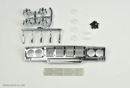 Cross RC SG-4 Chrome Main Grille (Round Headlights)