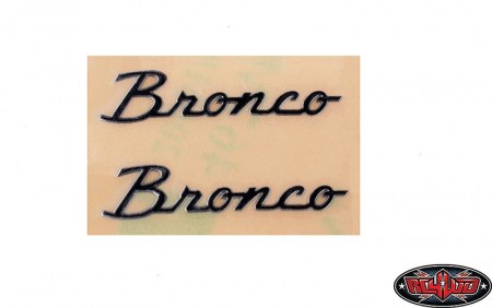 CCHAND Body Decals for Traxxas TRX-4 2021 Ford Bronco (Black)