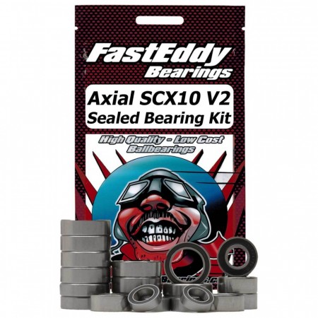Fast Eddy kulelager Axial SCX10 II (V2) Sealed Bearing Kit