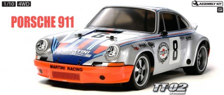 Tamiya Porsche 911 Carrera RSR - TT02 1:10 Kit