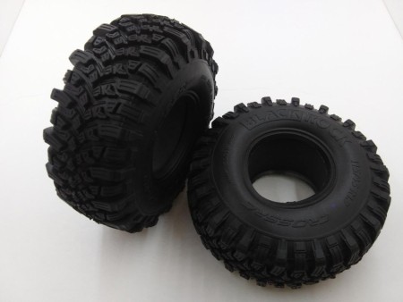 Cross RC Black Rock Tire Pair 115/45/1.9 (SUPER SOFT) (2)